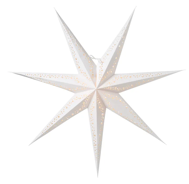 Vintergatan advent star 80 cm - white - Watt & Veke