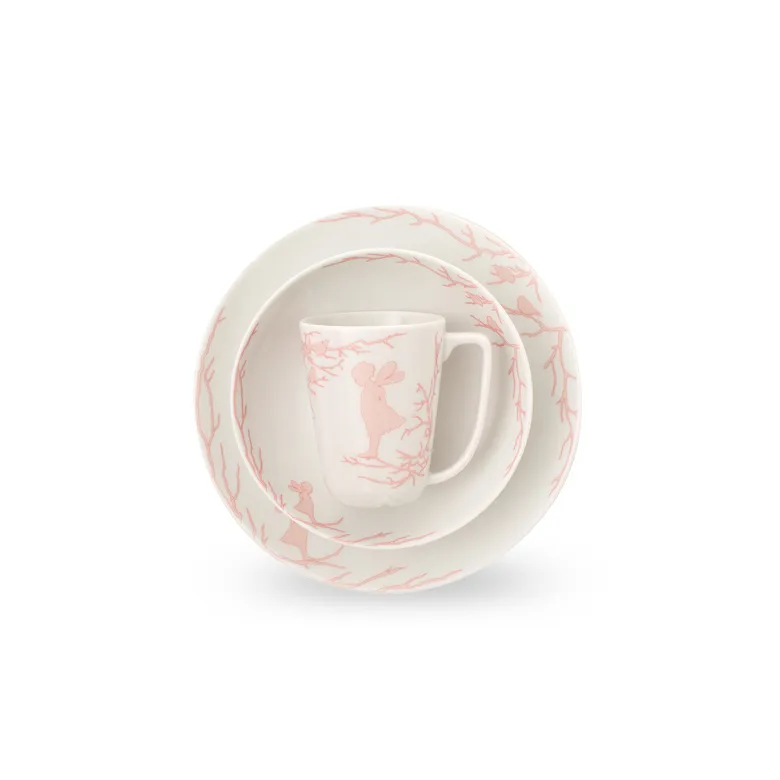 Alv children's dinnerware, girl Wik & Walsøe
