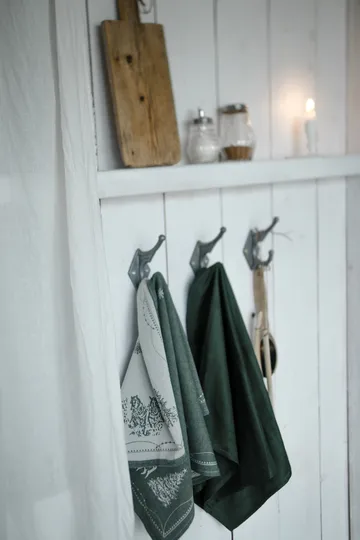 Christmas morning kitchen towel 50x70 cm - Green - Wik & Walsøe