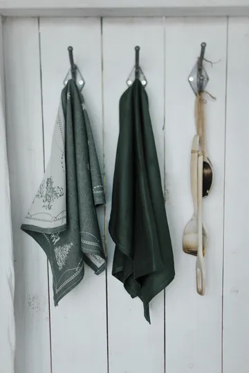 Christmas morning kitchen towel 50x70 cm - Green - Wik & Walsøe