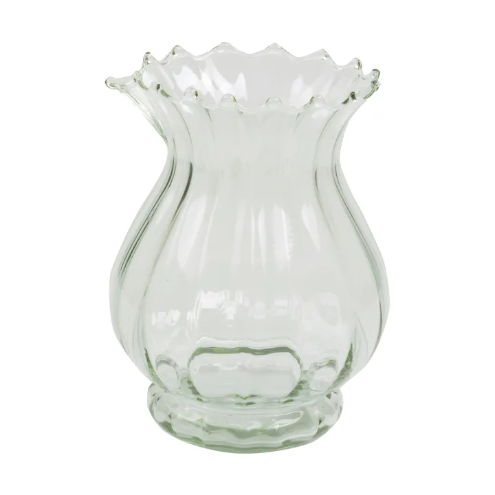 Falla recycled vase 17.5 cm - Clear - Wik & Walsøe
