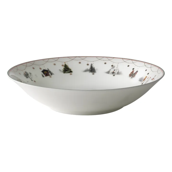Julemorgen deep plate - 20 cm - Wik & Walsøe