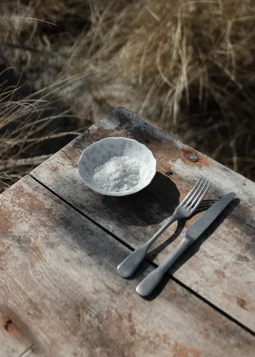 Slåpeblom bowl Ø12 cm - grey - Wik & Walsøe