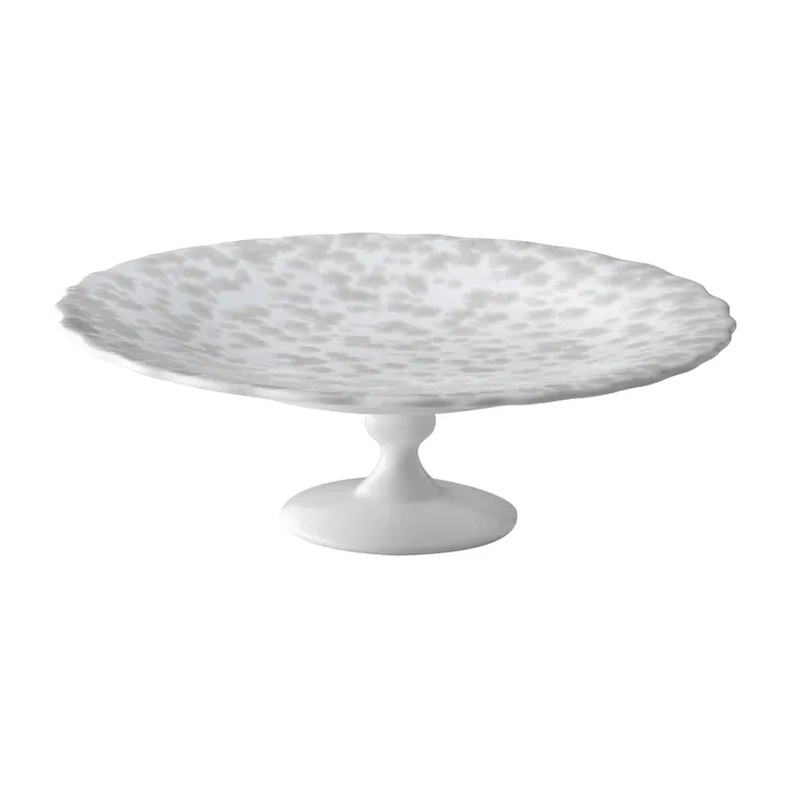 Slåpeblom cake platter Ø21 cm - grey - Wik & Walsøe