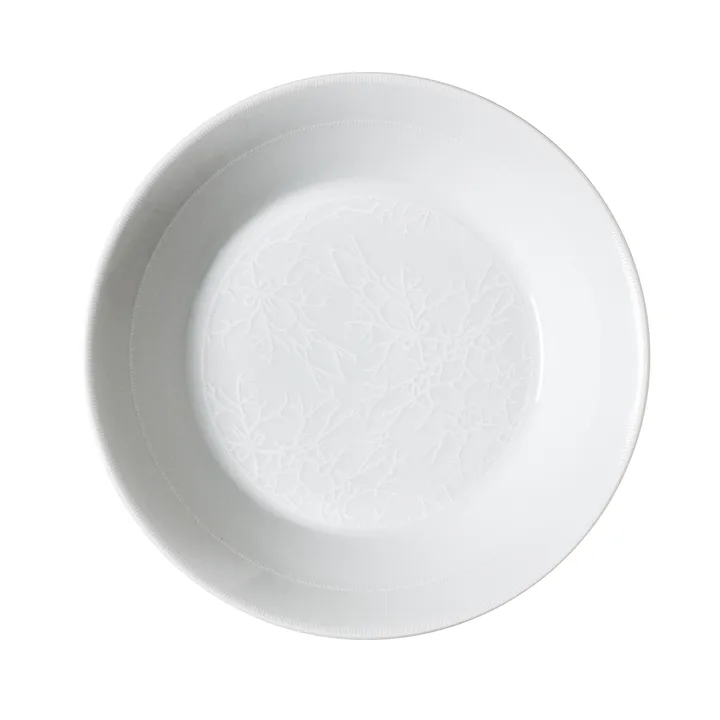 White wood deep plate - 21 cm - Wik & Walsøe