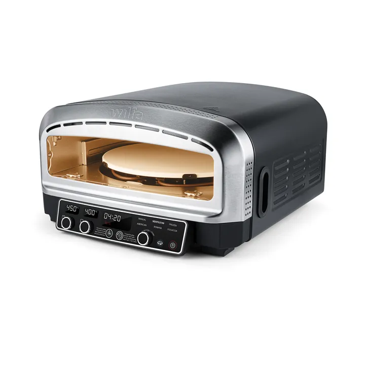 Wilfa crust electric pizza oven PO2B-E2200 - Grey - Wilfa