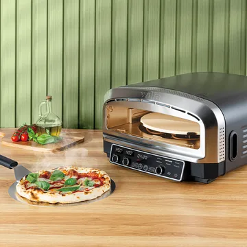 Wilfa crust electric pizza oven PO2B-E2200 - Grey - Wilfa