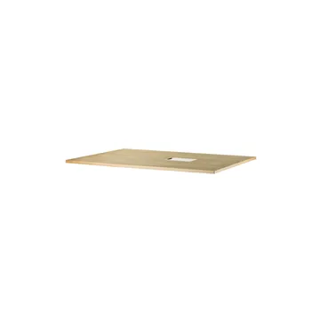 Works desk table top - Oak, 120 cm - Works