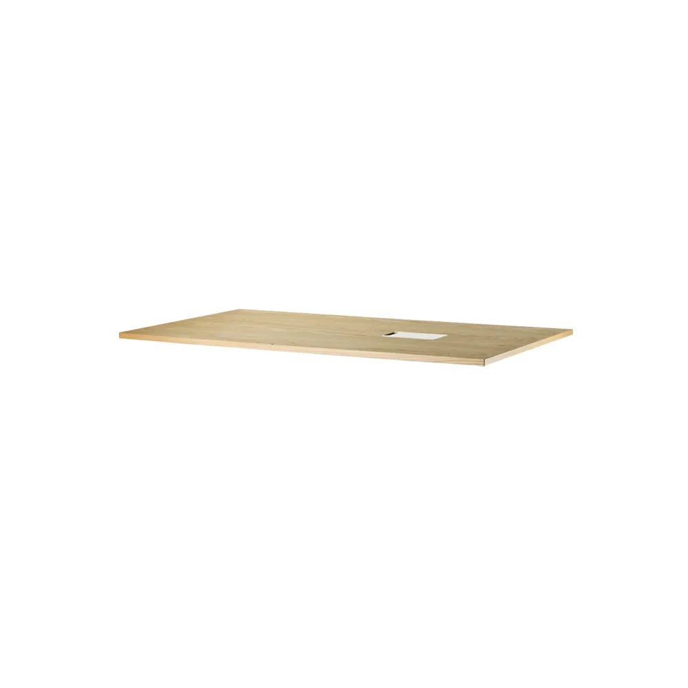 Works desk table top, Oak, 140 cm Works