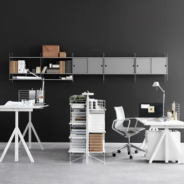 Works desk - white - Works