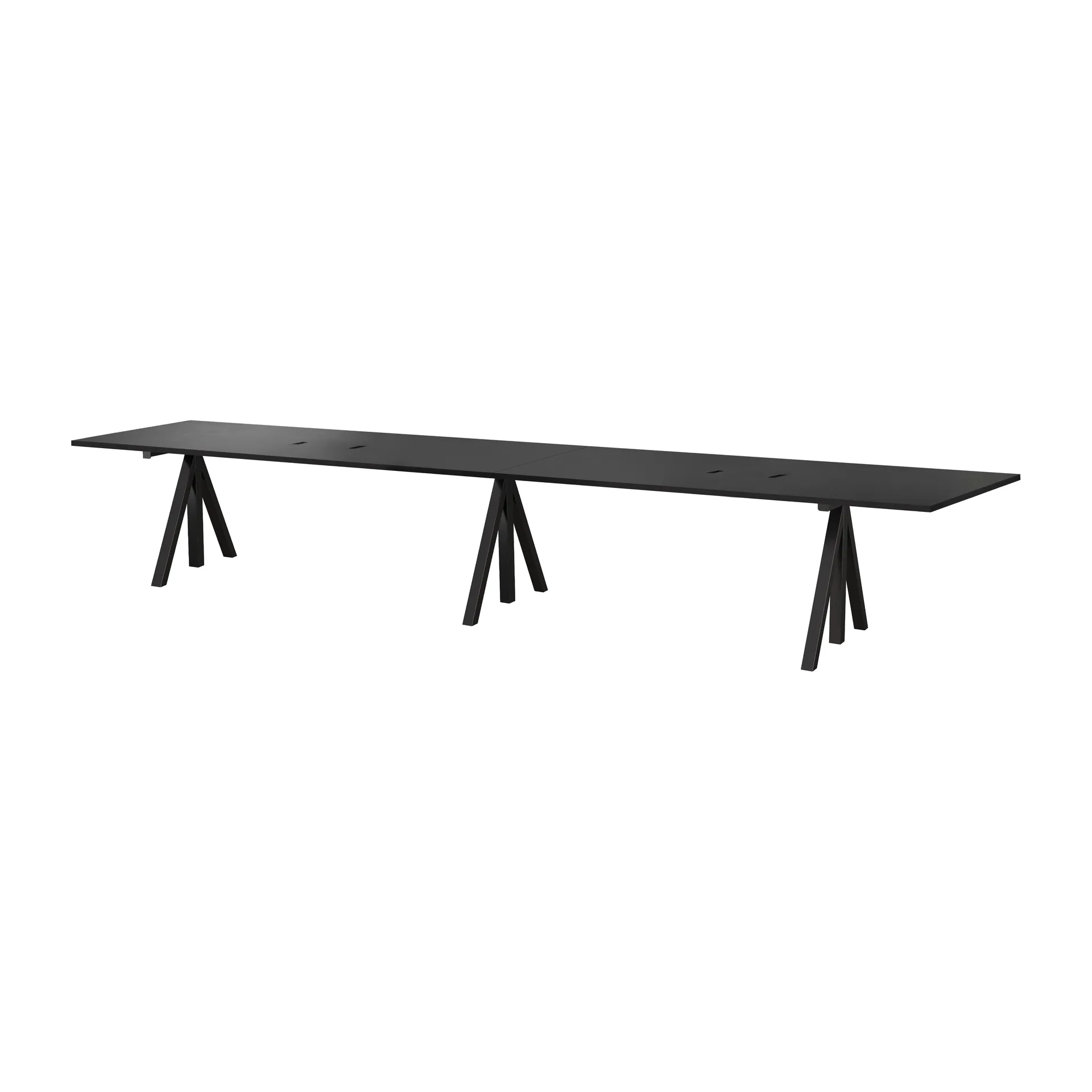 Works height-adjustable conference table 90x360 cm,  Works