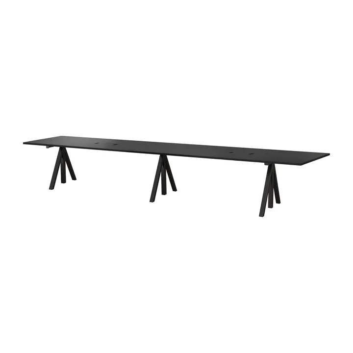 Works height-adjustable conference table 90x360 cm - Works