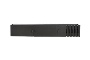 Array sideboard wall-mounted, 150 cm - Black oak - Woud