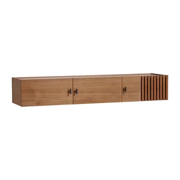 Array sideboard wall-mounted, 150 cm - Walnut - Woud