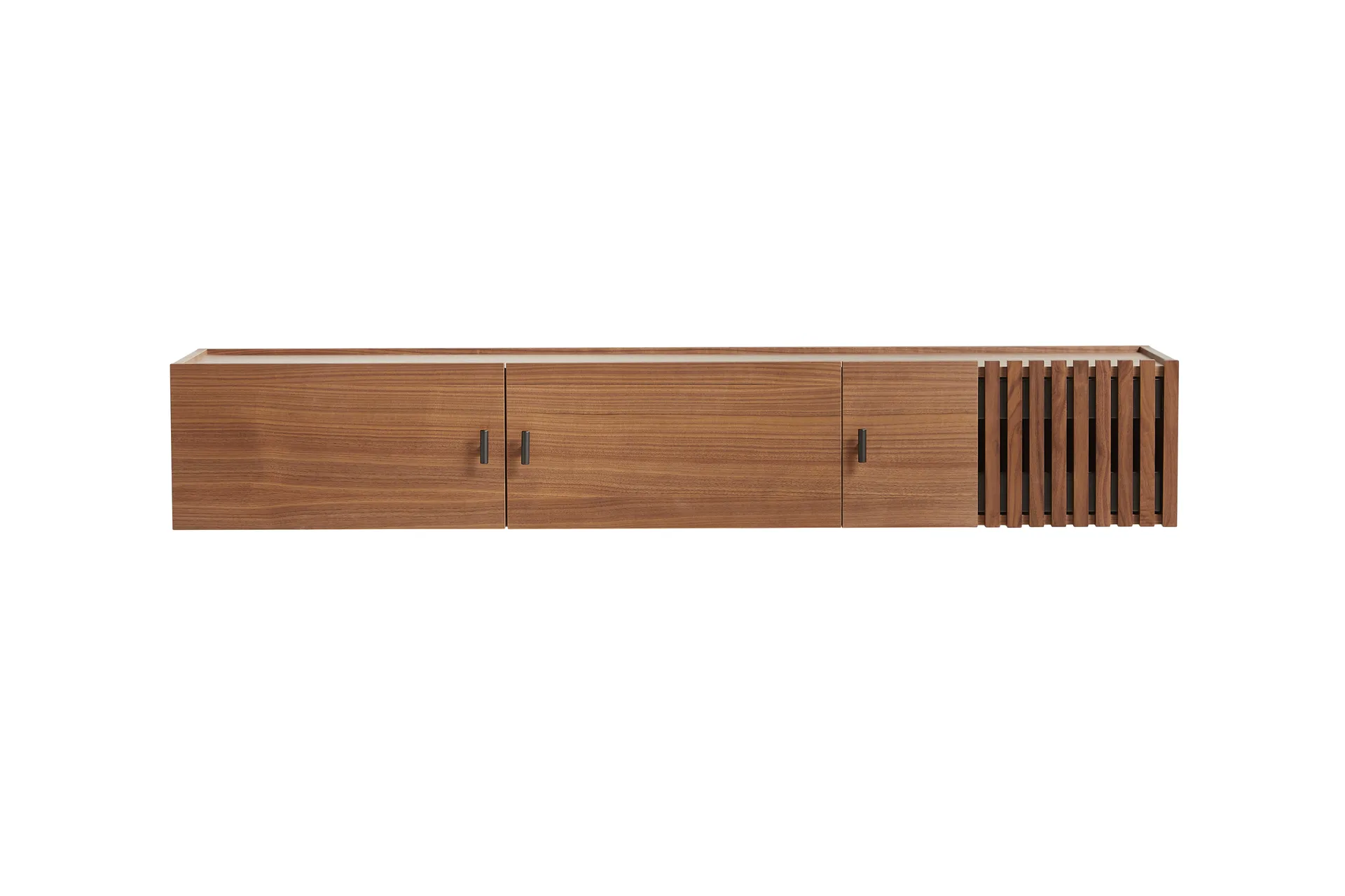 Array sideboard wall-mounted, 150 cm, Walnut Woud
