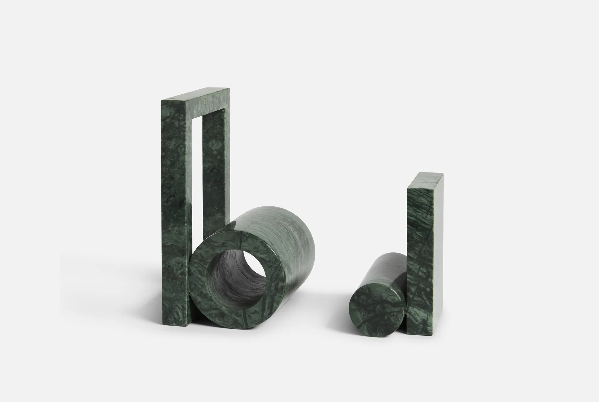 Booknd book support marble, Green Woud
