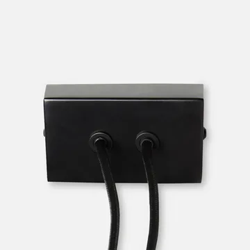 Cono pendant lamp 2 shades - Black - Woud