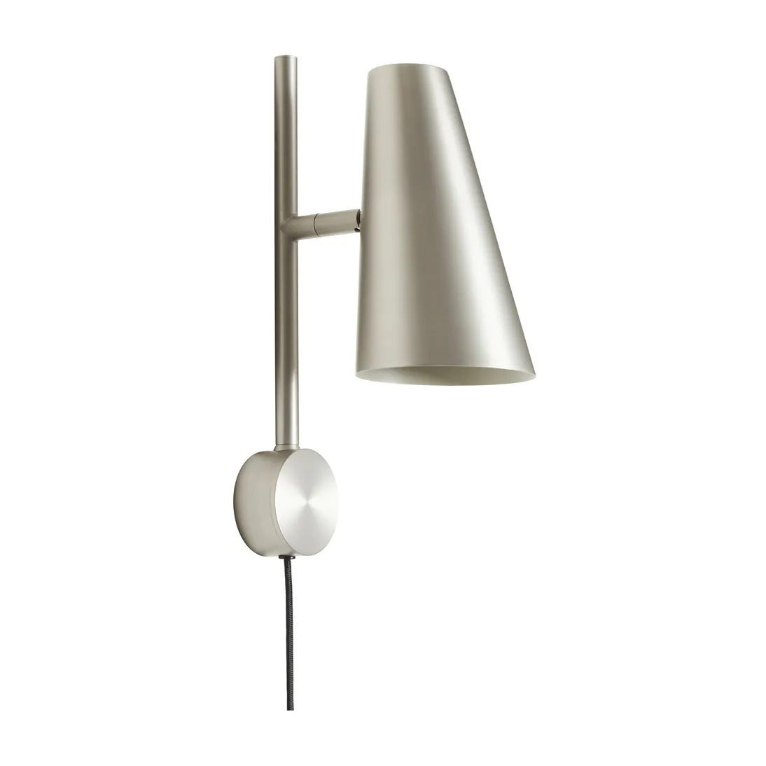 Cono wall lamp, Satin Woud