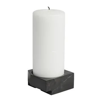 Jeu de dés 3 candle holder marble - Black - Woud
