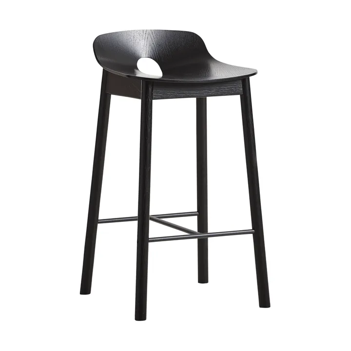 Mono barstool 65 cm - Black oak - Woud