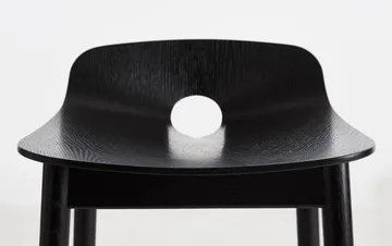 Mono barstool 65 cm - Black oak - Woud