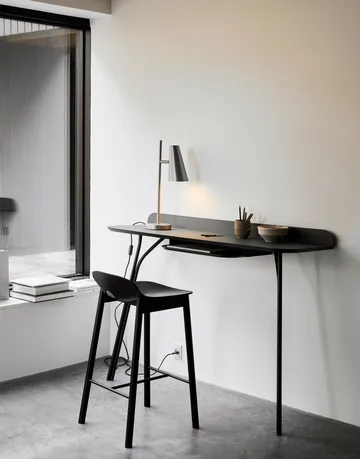 Mono barstool 65 cm - Black oak - Woud