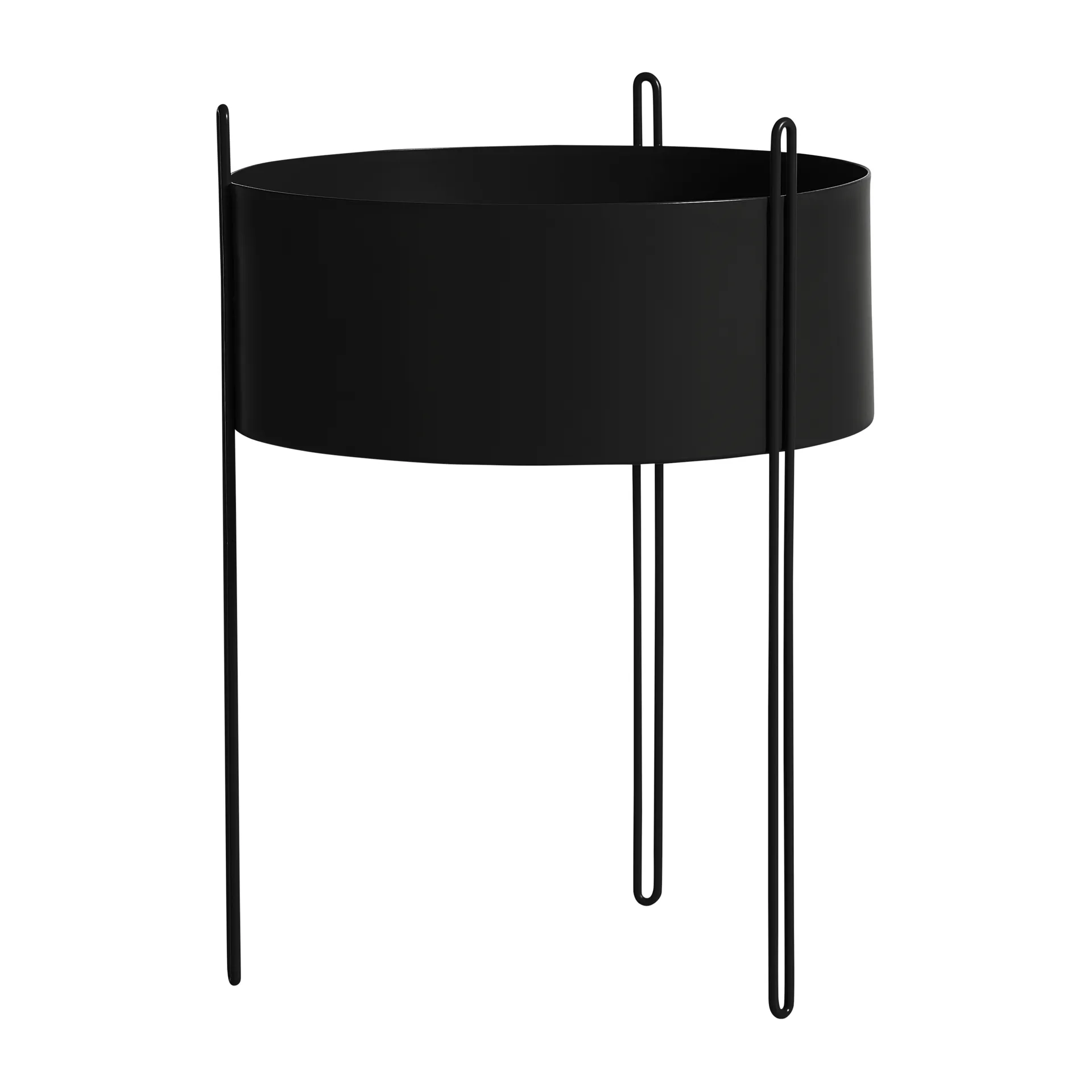 Pidestall flowerpot large Ø40 cm, Black Woud