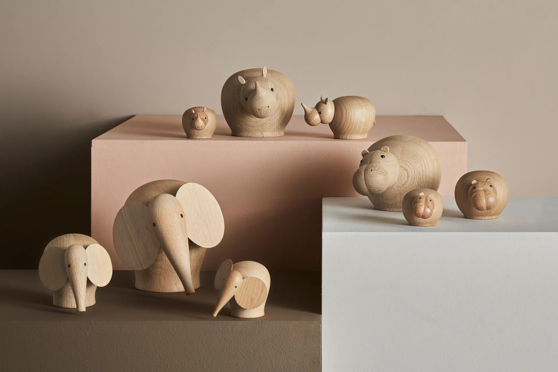 Rina wooden rhino, Small Woud