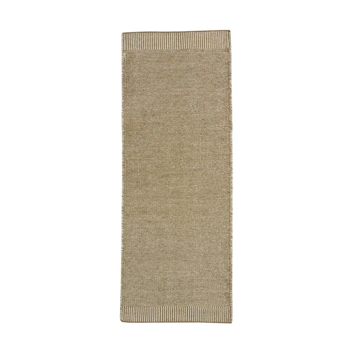 Rombo rug - Brown, 75x200 cm - Woud