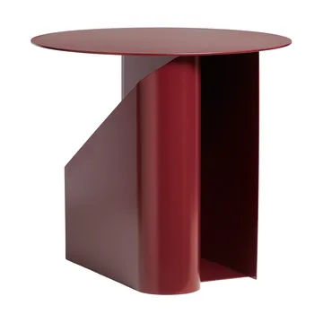 Sentrum side table - Deep red - Woud