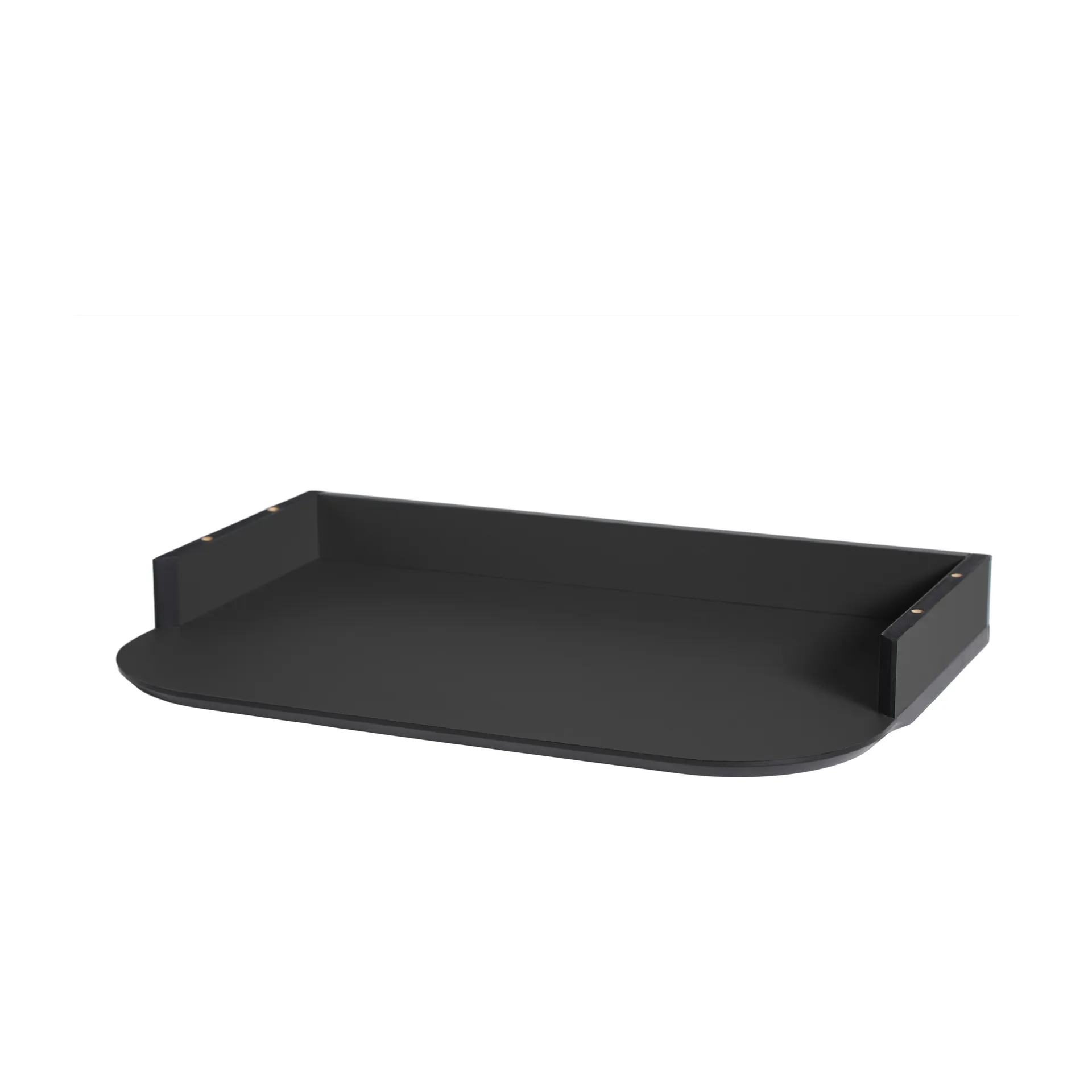 Shelf to wood console table, Black Fenix 0720 Woud