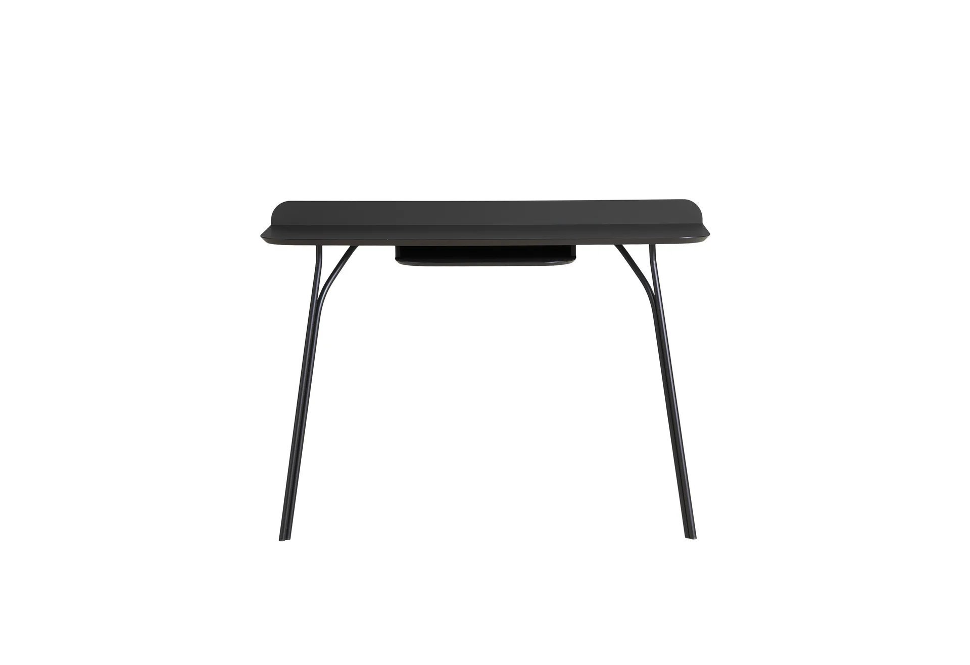 Shelf to wood console table, Black Fenix 0720 Woud
