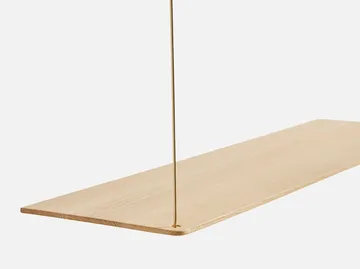 Stedge Add-on shelf 80 cm - Oak - Woud