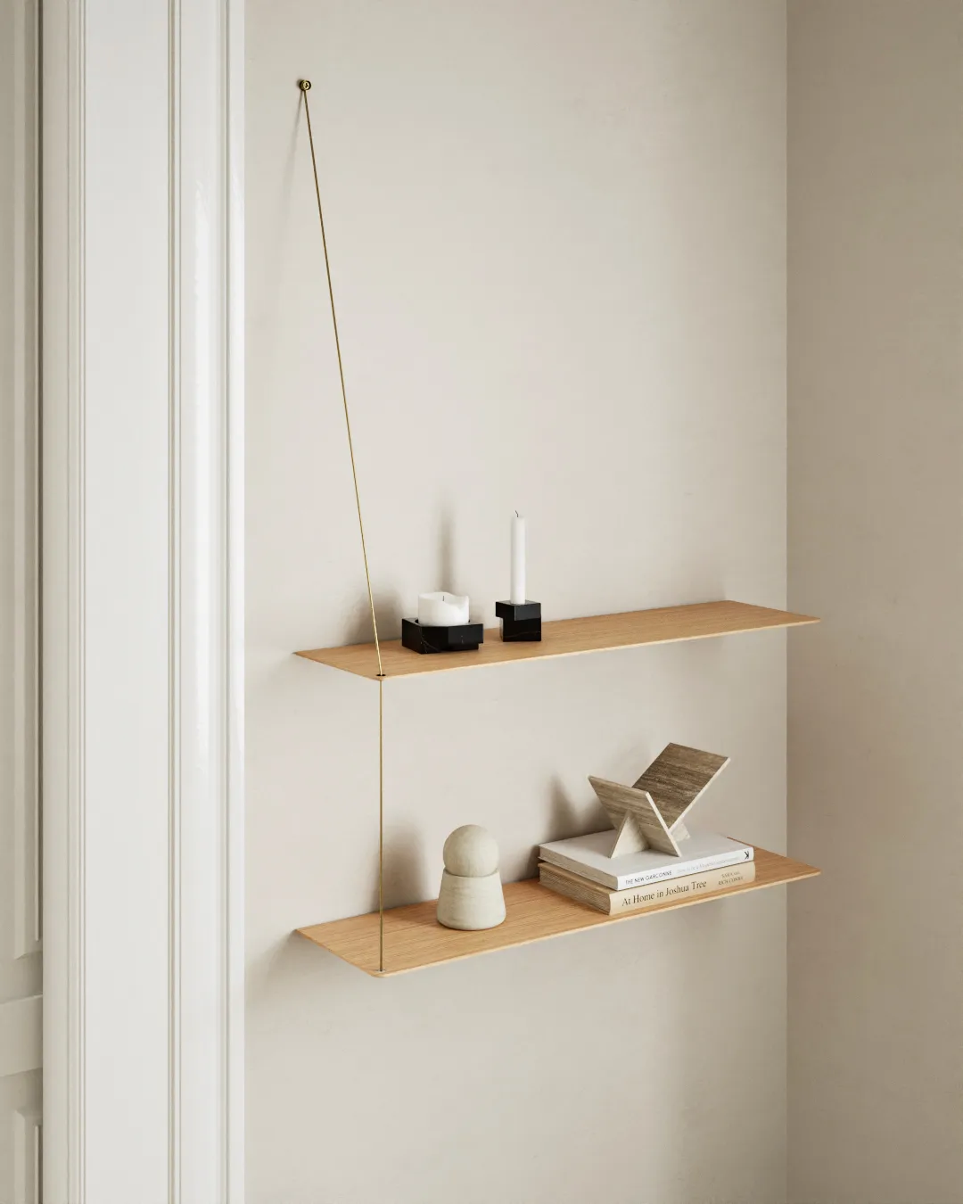 Stedge Add-on shelf 80 cm, Oak Woud