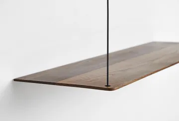 Stedge Add-on shelf 80 cm - Smoked oak - Woud