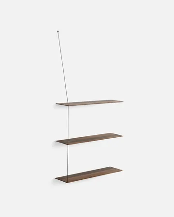 Stedge Add-on shelf 80 cm - Smoked oak - Woud