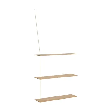 Stedge wall shelf 80 cm - Oak - Woud