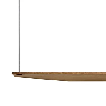 Stedge wall shelf 80 cm - Smoked oak - Woud