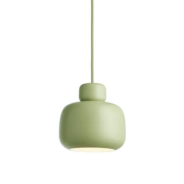 Stone ceiling lamp small - Matcha green - Woud