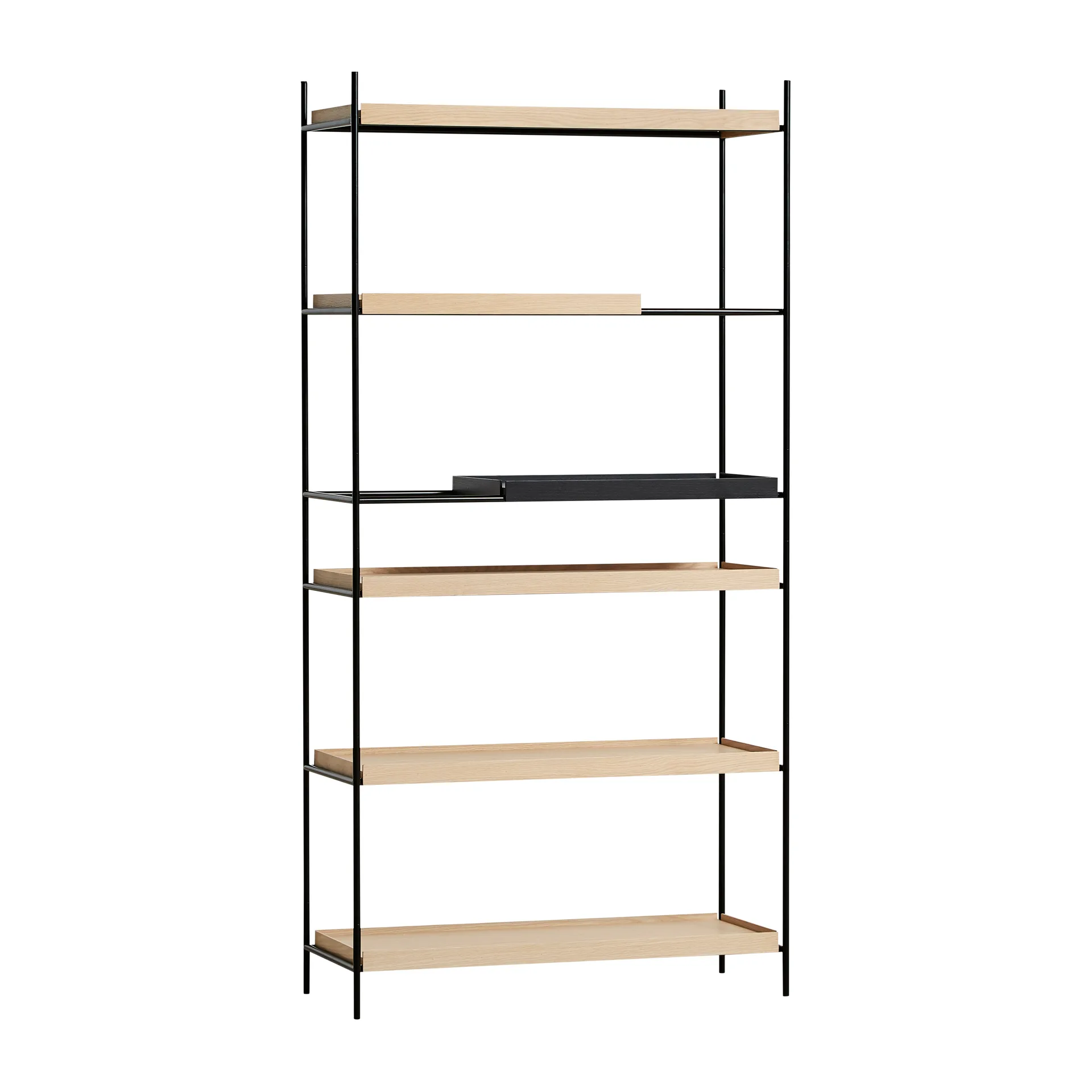 Tray shelf high oak, 100x201 cm, Style 7 Woud