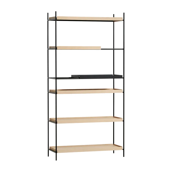 Tray shelf high oak, 100x201 cm - Style 7 - Woud