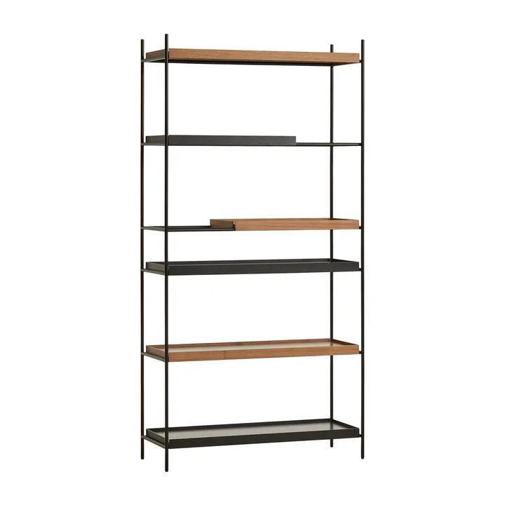 Tray shelf high walnut , 100x201 cm - Style 2 - Woud