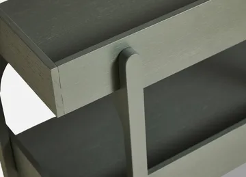 Utility shelf 82.5x84.5 cm - Dustry green - Woud
