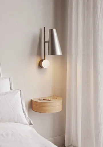 Wallie shelf - Beige-oak - Woud
