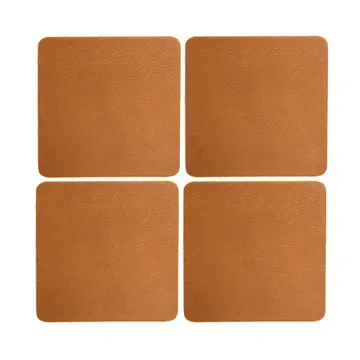 Cuba coaster 4-pack - Camel - Xapron