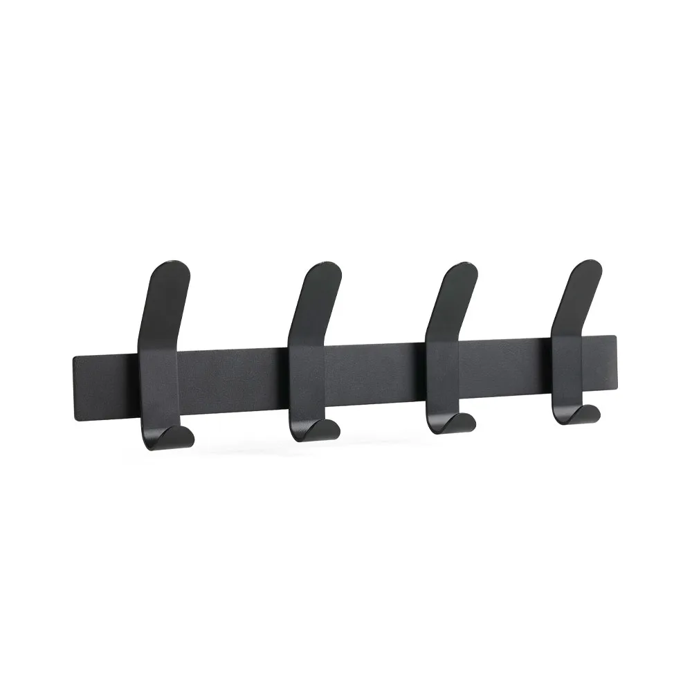 A-Rack, Black, 4 hooks Zone Denmark