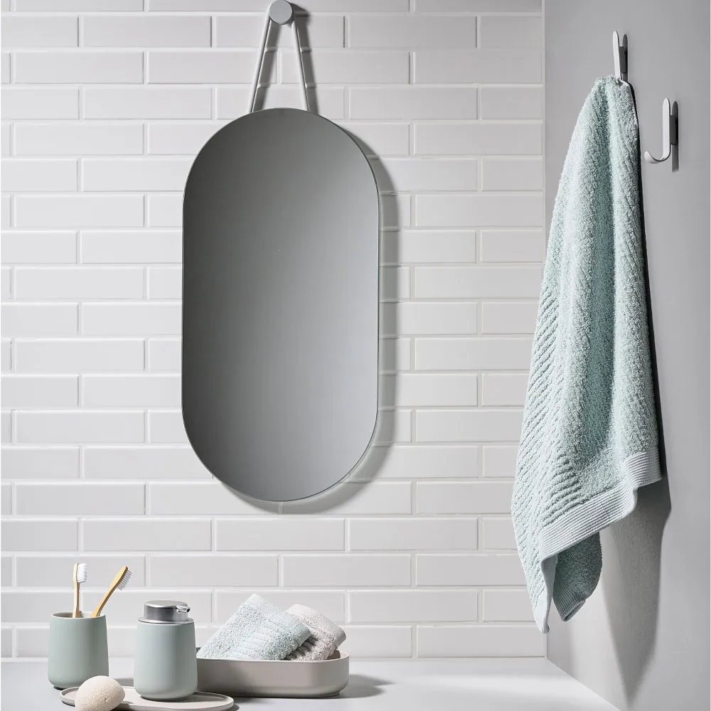 A-Wall Mirror, Soft grey, large Zone Denmark