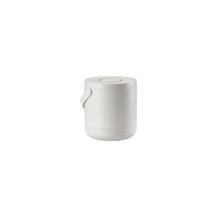 Circular Trash Can 15 L - Warm gray - Zone Denmark