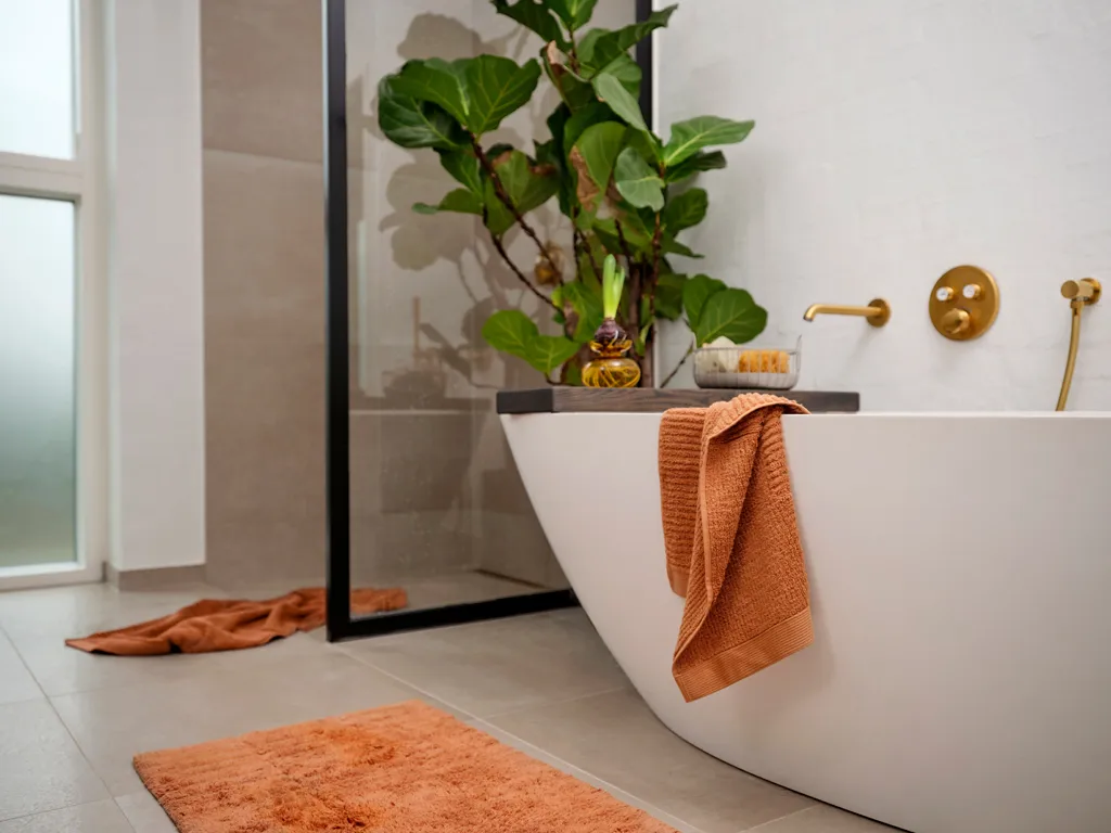 Classic bath towel 70x140 cm, Mandarin Zone Denmark