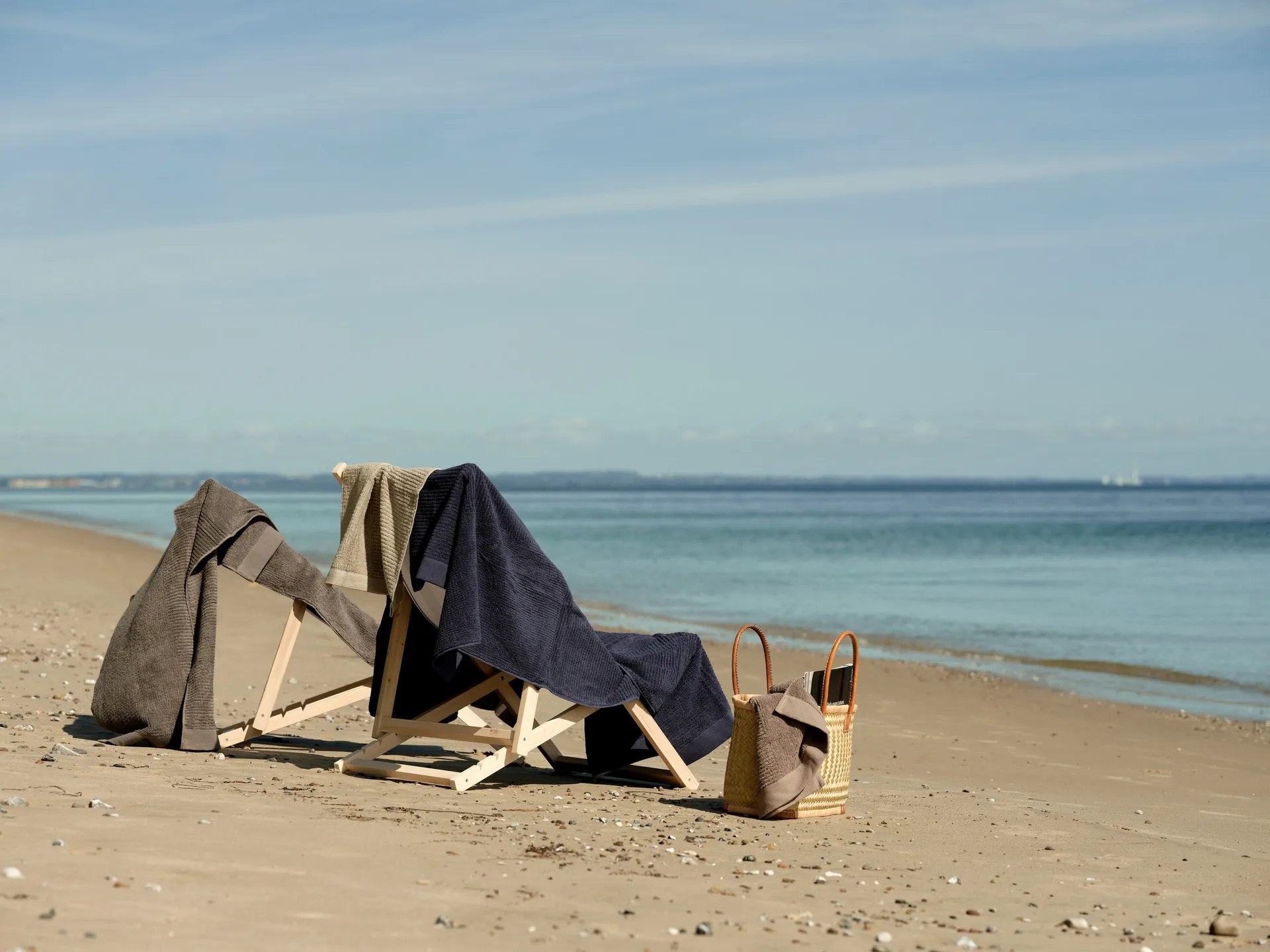 Classic bath towel 70x140 cm, Taupe Zone Denmark